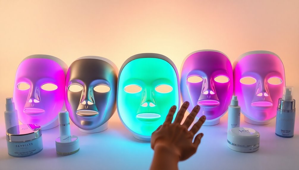 selecting an led mask