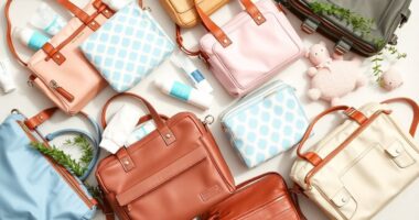 stylish practical diaper bags