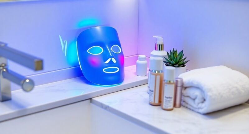 top led face masks