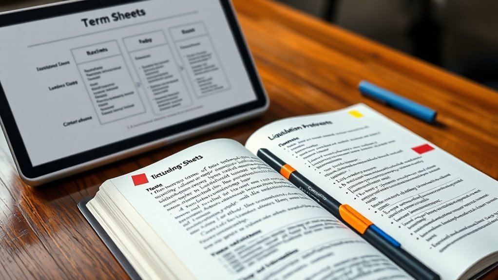 understanding investment term sheets