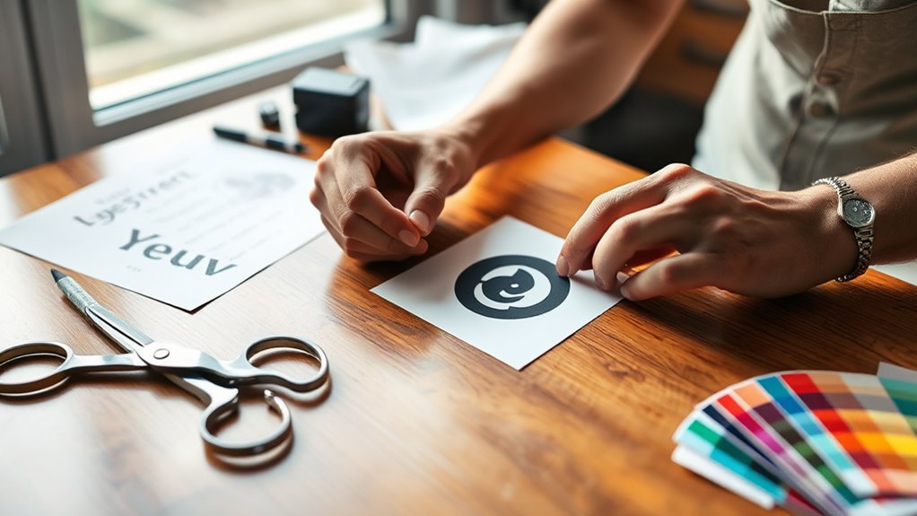 consistent visual brand identity