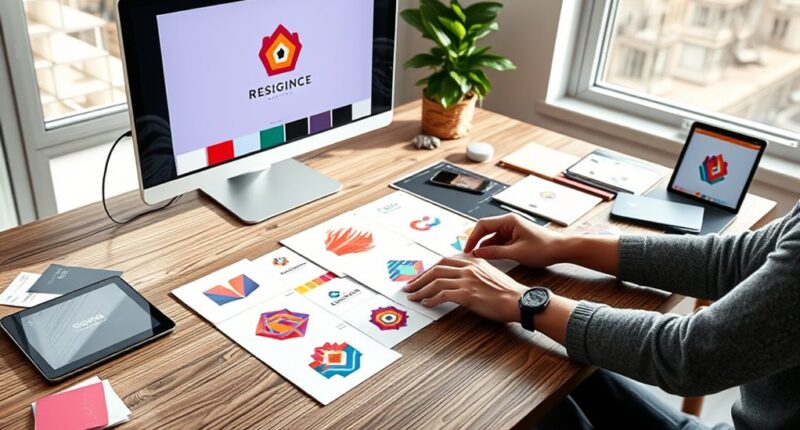 creating brand visuals