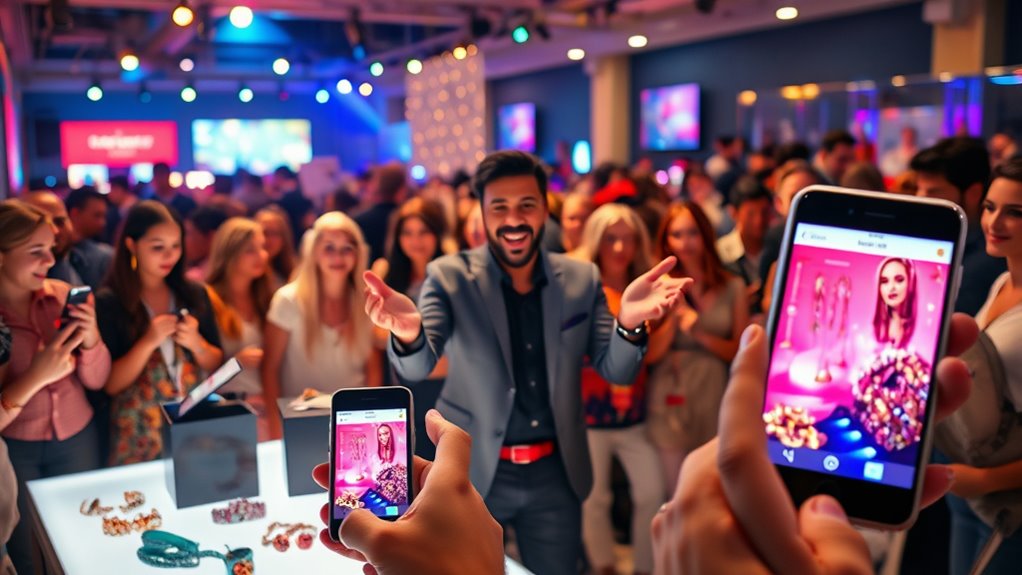 interactive live shopping experiences