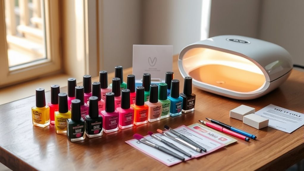 beginner friendly gel kit selection