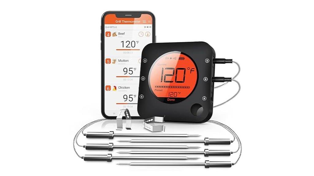 bluetooth meat thermometer