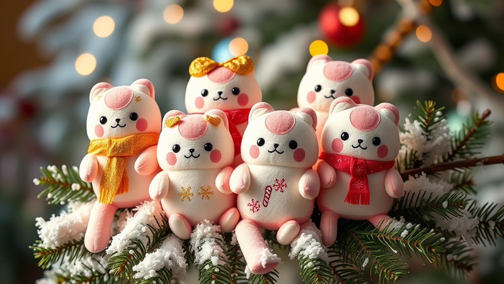 choosing festive portable plush