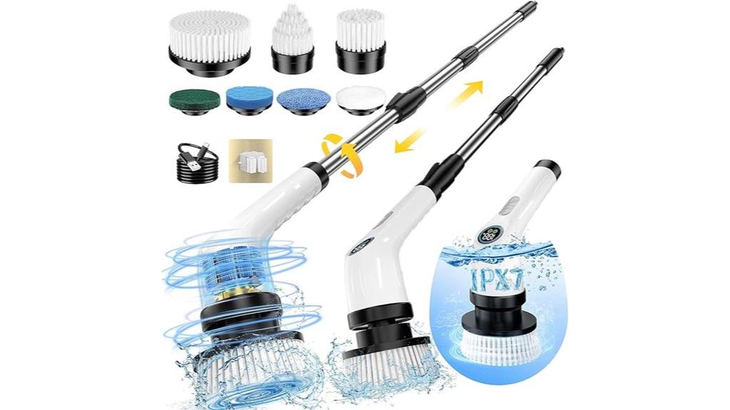 cordless waterproof multi brush