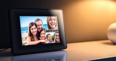 digital frames with email sharing