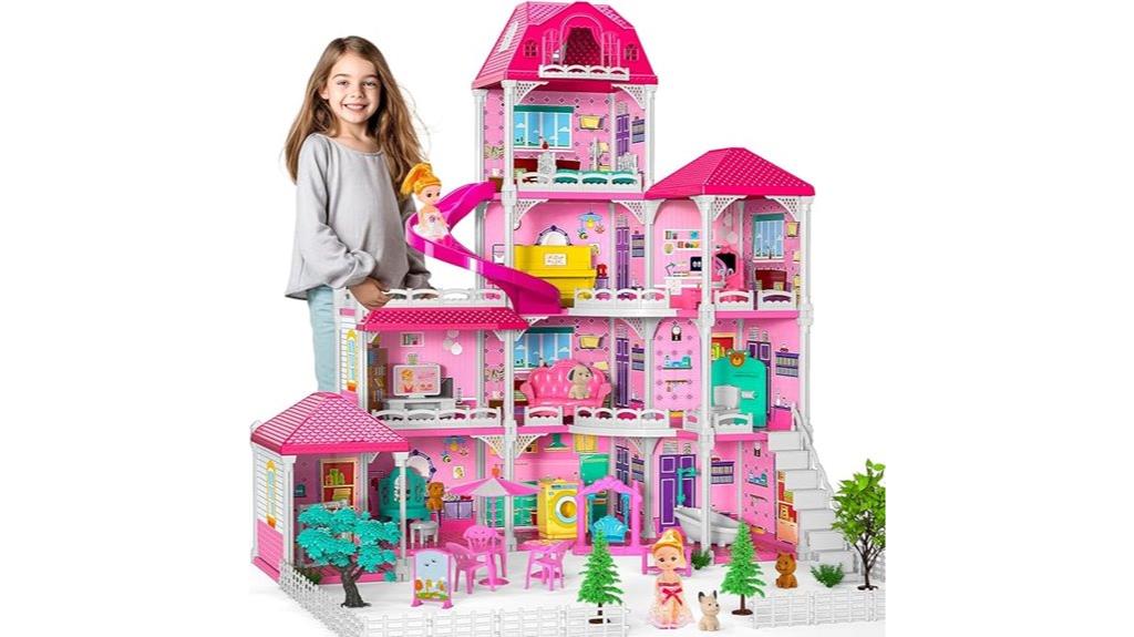 four story doll playhouse