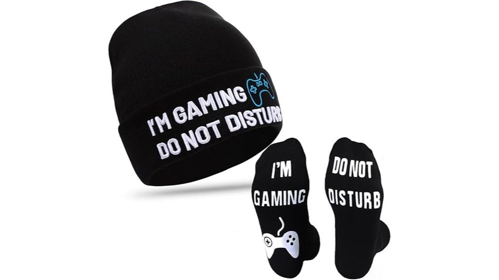 gamer socks beanie gifts
