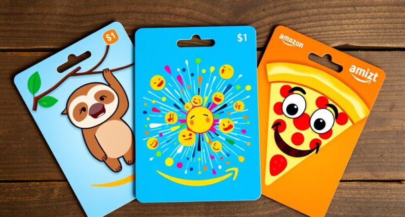 humorous amazon gift cards