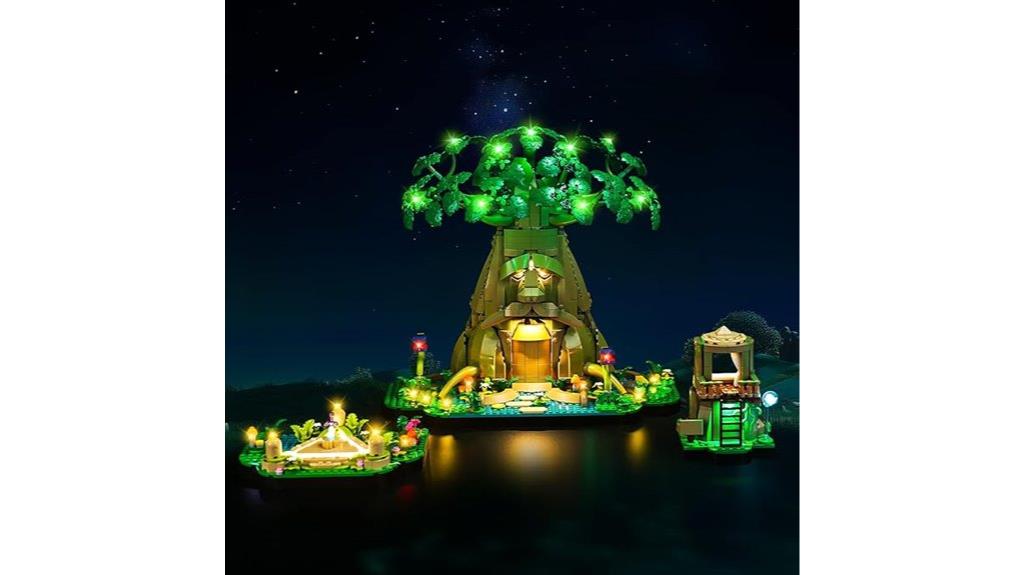 lego great deku tree lighting
