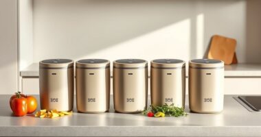 top electric kitchen compost bins