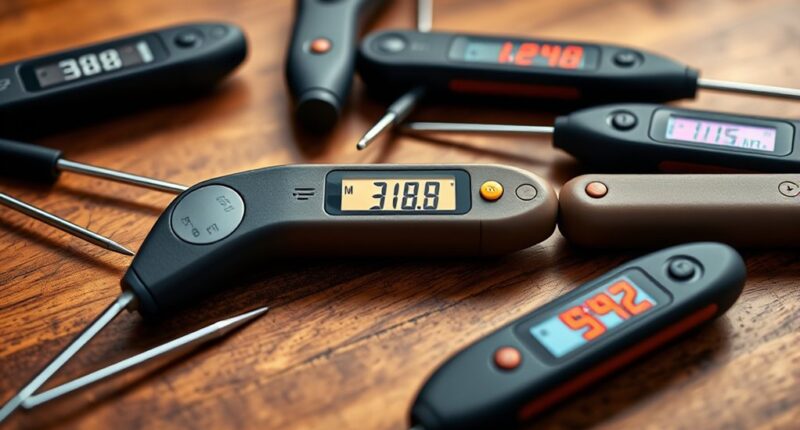 top grilling meat thermometers