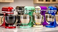 top kitchenaid mixer colors
