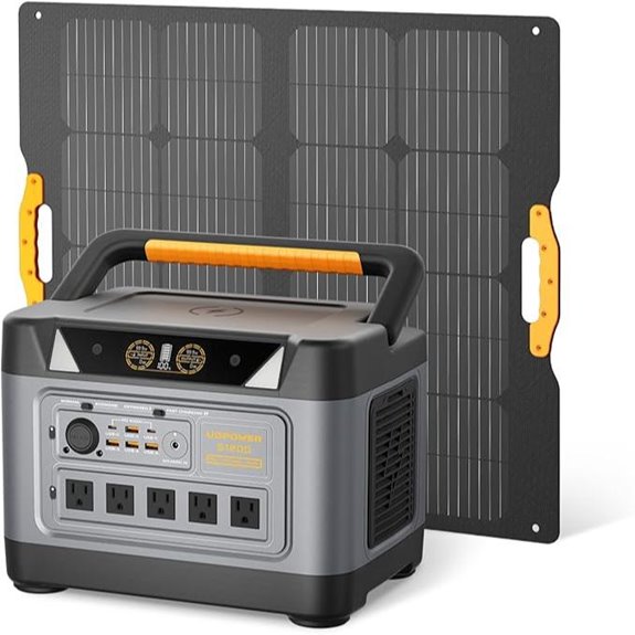 S1200 1190Wh Solar Generator Kit with Panels