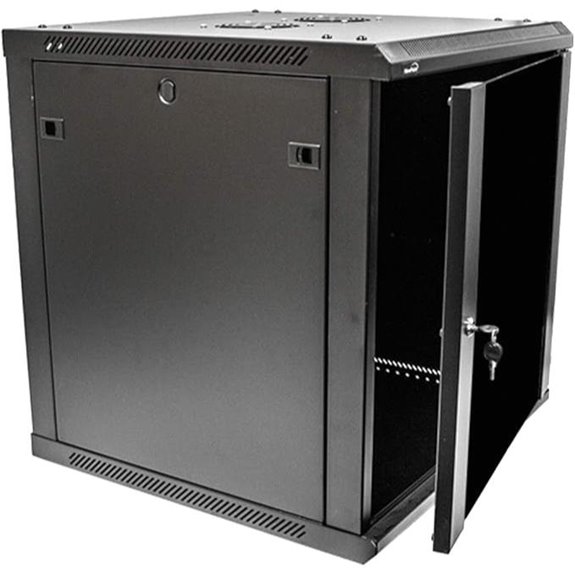 NavePoint 12U Wall Mount Network Server Rack Enclosure