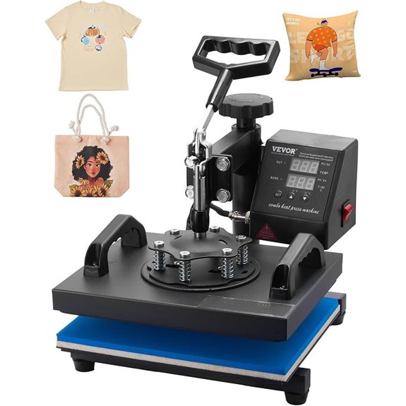 VEVOR 12x10in Heat Press Machine with Digital Controls