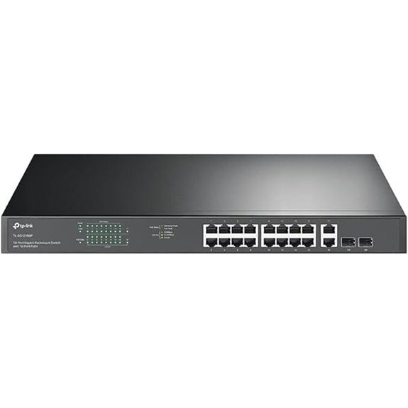 TP-Link TL-SG1218MP 16-Port Gigabit PoE Switch