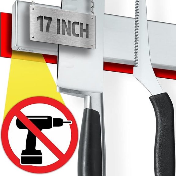 Magnetic Knife Holder Wall Mount (17 Inches)
