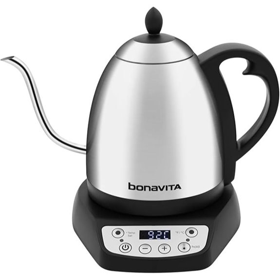 Bonavita 1L Variable Temp Gooseneck Electric Kettle