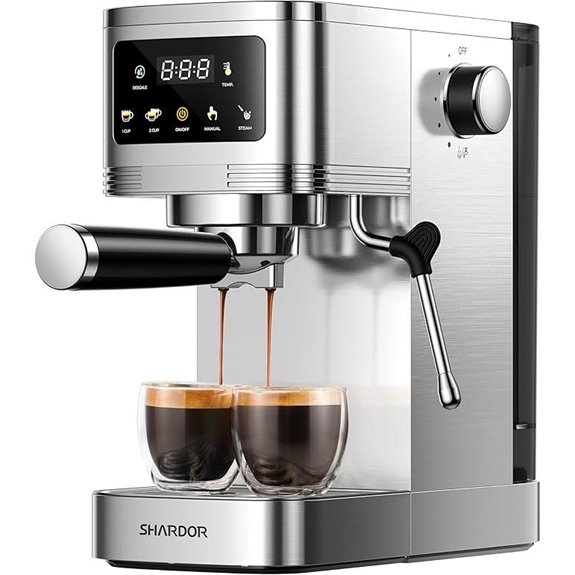 SHARDOR 20 Bar Espresso Machine with Frother