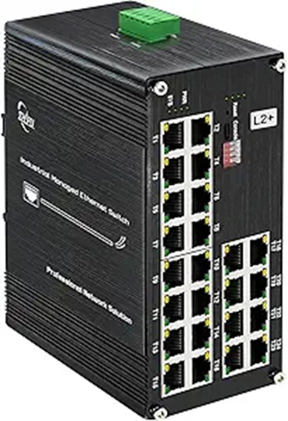 24-Port Gigabit Managed PoE Ethernet Switch