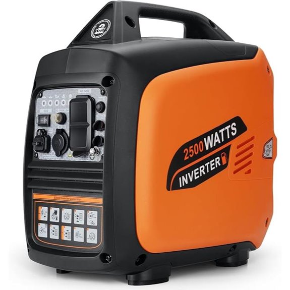 Portable 2500W Gas Inverter Generator for Home and Camping