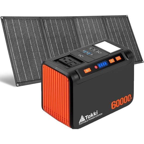 Takki 250W Solar Generator with 40W Panels