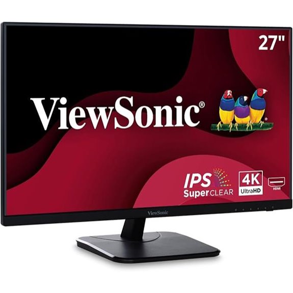 ViewSonic 27-Inch 4K IPS Monitor with HDMI/DisplayPort