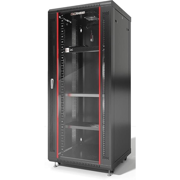 Sysracks 27U Wall Mount Network Data Cabinet