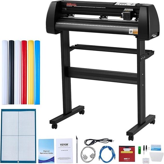 VEVOR 28-inch Vinyl Cutter with LCD and Rollers
