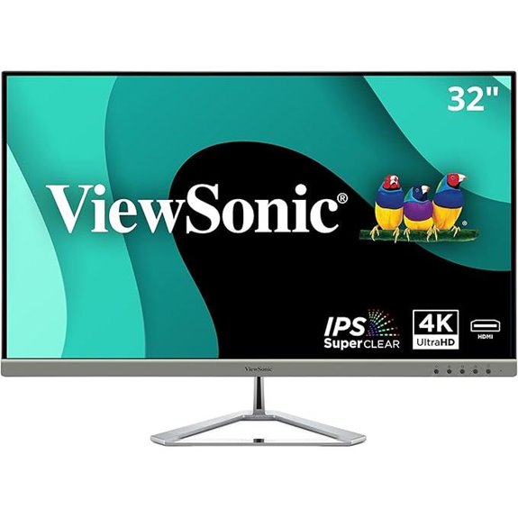 ViewSonic VX3276-4K-MHD 32-Inch 4K UHD Monitor