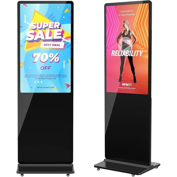 32-Inch Indoor Digital Signage with HDMI and Android