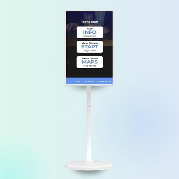 OptiSigns OptiKiosk 32” Touchscreen Digital Signage