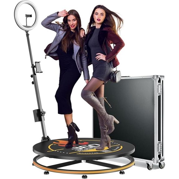 JIYANG 360 Photo Booth with Remote & Software