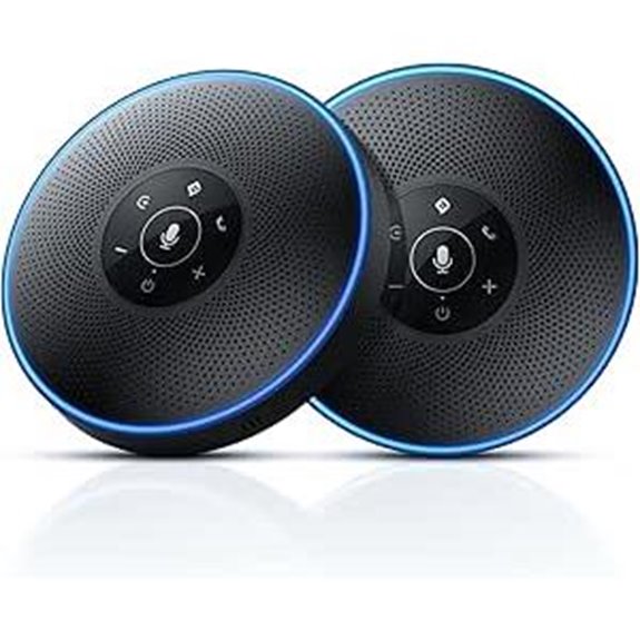 EMEET Bluetooth Speakerphone with 360° Voice Pickup