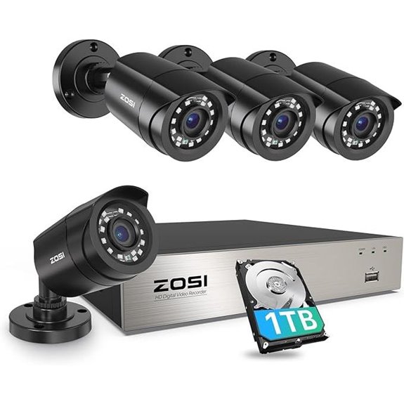 ZOSI 3K Lite Security Camera System with AI Detection
