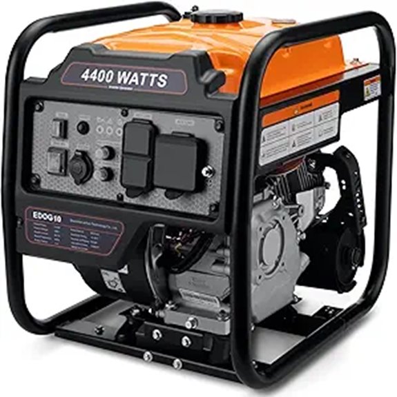 Power Equipment 4400W Gas Inverter Generator RV & Emergency