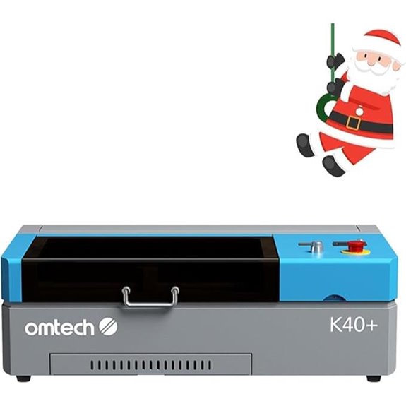 OMTech K40+ 45W CO2 Laser Engraver and Cutter