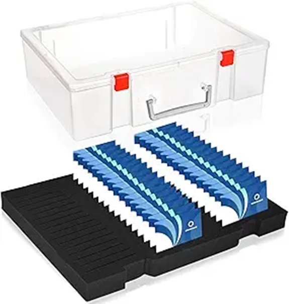 Foam Badge Holder Tray for 48 ID Badges