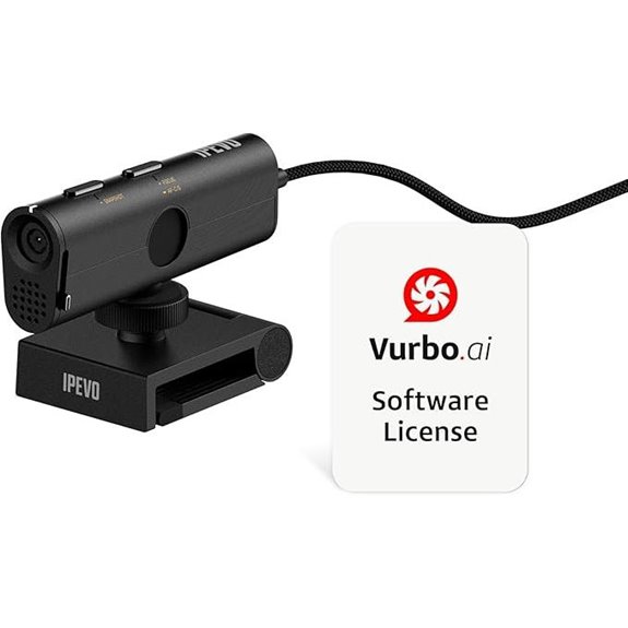 IPEVO VurboCam 4K Webcam with AI Features