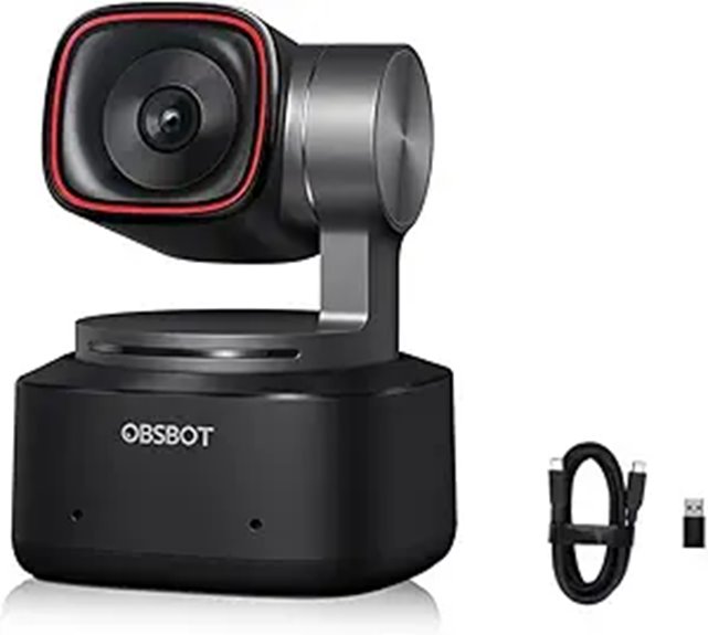 OBSBOT Tiny 2 AI Webcam 4K with Tracking