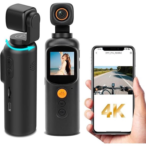 4K Body Camera with WiFi and 64GB Card
