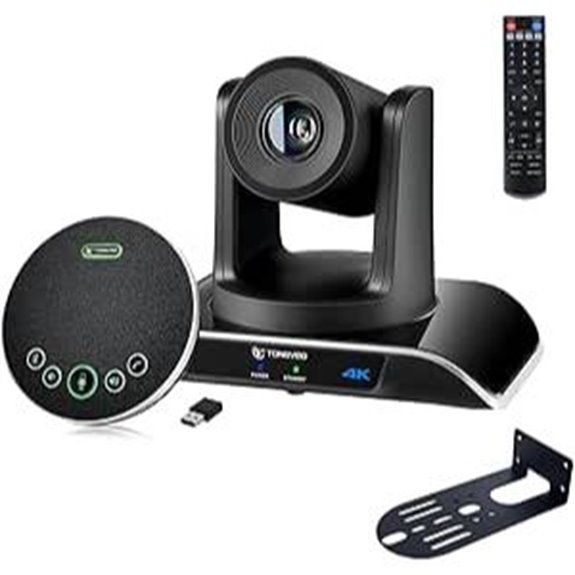 TONGVEO 4K PTZ Conference Camera System with Speaker