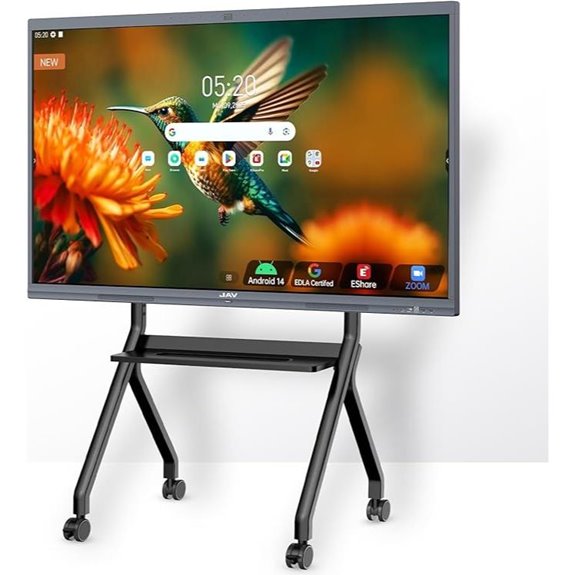 JAV 86 4K UHD Interactive Whiteboard with Camera