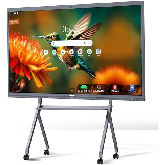 JAV 65 4K UHD Interactive Smart Whiteboard with Camera