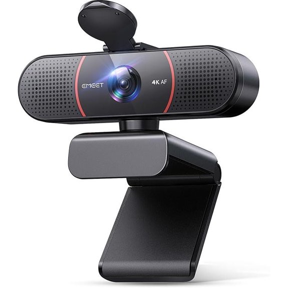 EMEET C960 4K Webcam with AI Noise-Canceling Mics