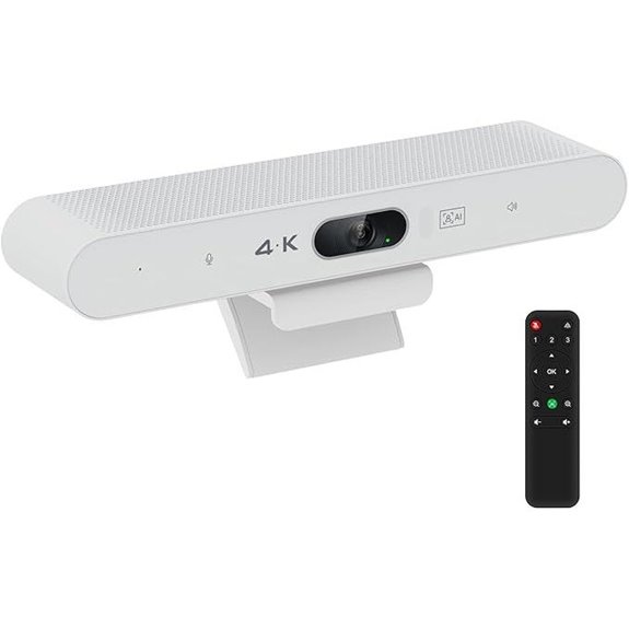 TOALLIN 4K Conference Webcam with Mic and Speaker