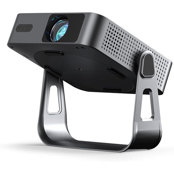 VOPLLS 4K Support Compact WiFi Bluetooth Projector